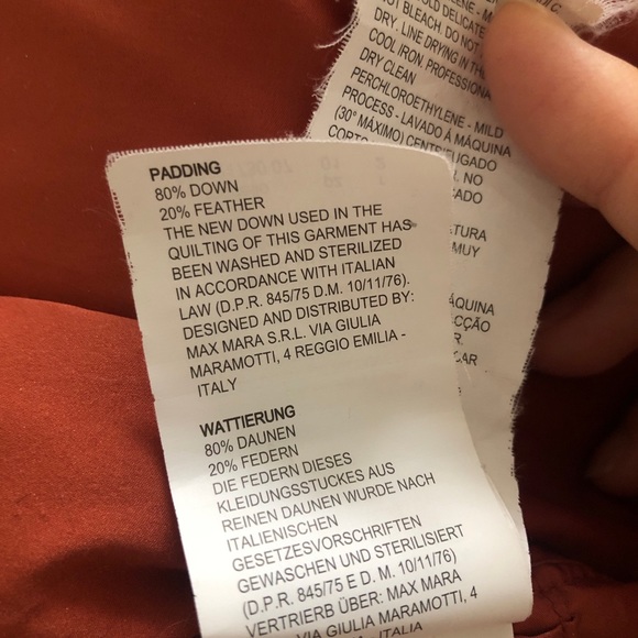 Weekend Max Mara Ragno short puffer down jacket - Picture 7 of 8